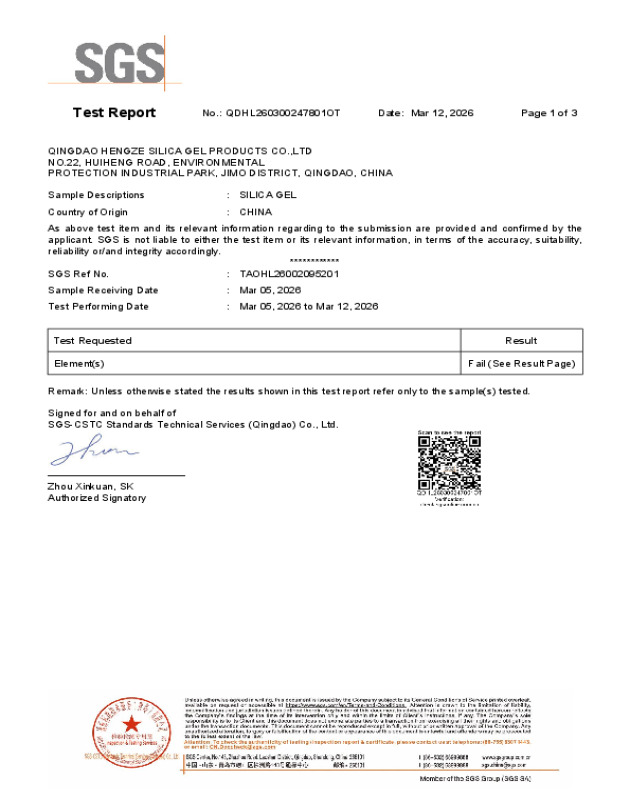 SGS report