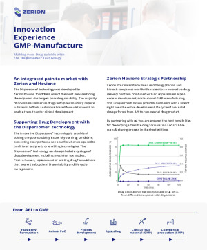 Innovation Experience GMP-Manufacture - Zerion Pharma