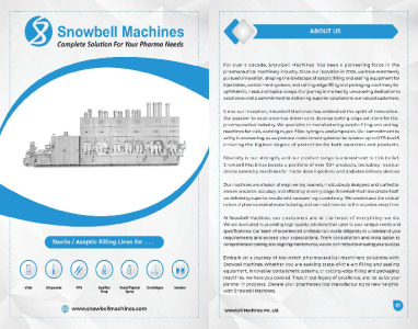 Snowbell Machines Catalogue