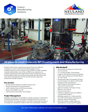 Custom Manufacturing Solutions Brochure