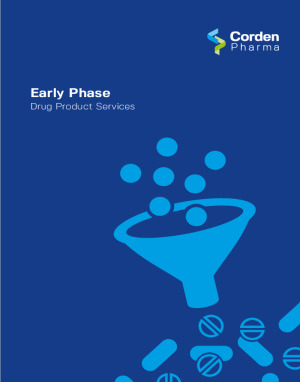 CordenPharma's Early-Phase OSD Drug Product Innovation Brochure