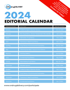 2024 Editorial Calendar of Issue Topics