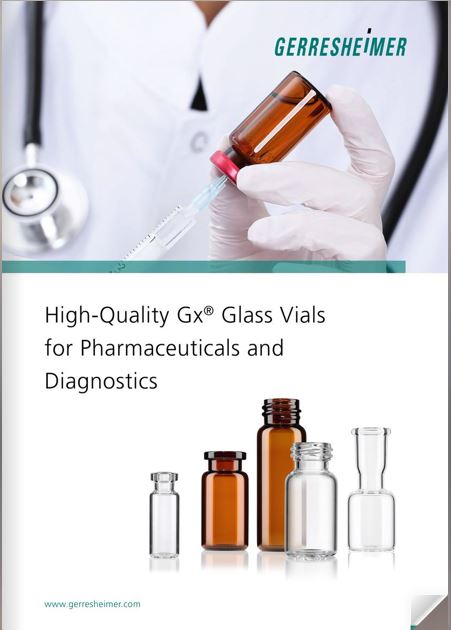 Primary Packaging Glass - High-Quality Gx Glass Vials