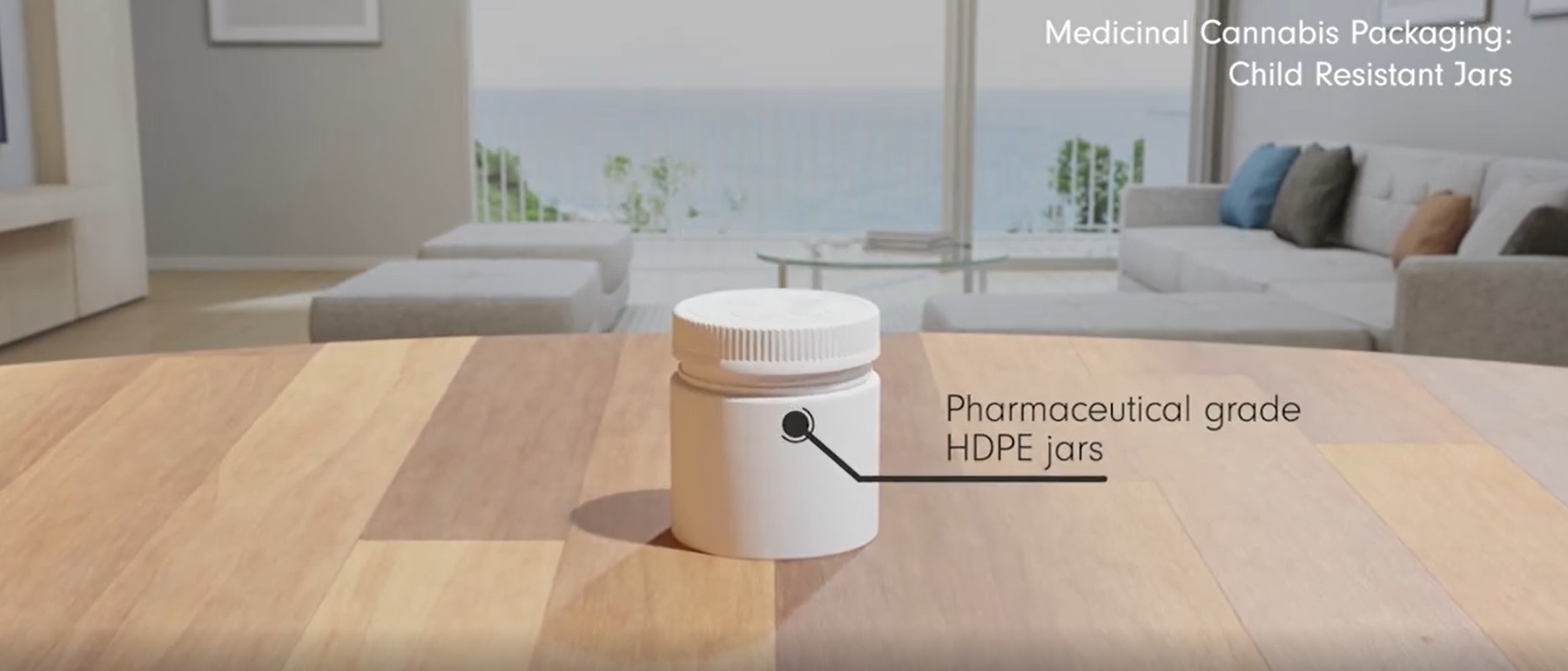 125ml - 250ml Child Resistant Jars