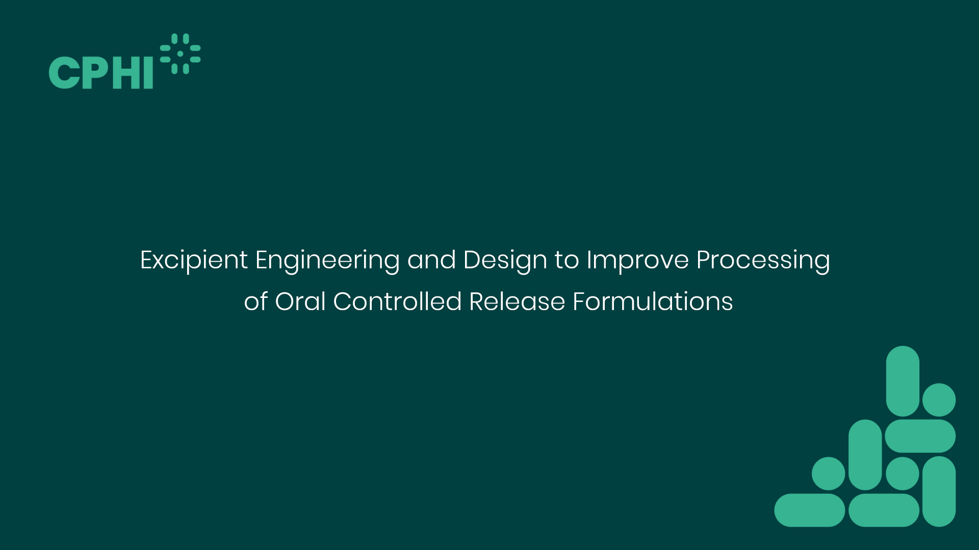 Excipient Engineering and Design to Improve Processing of... | CPHI Online