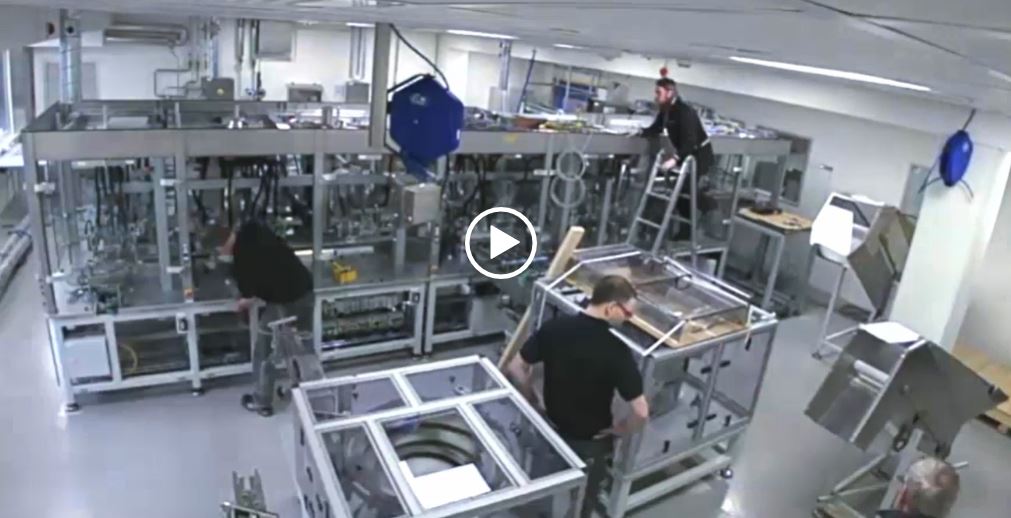 Medical Device Production Line Assembly and Operation