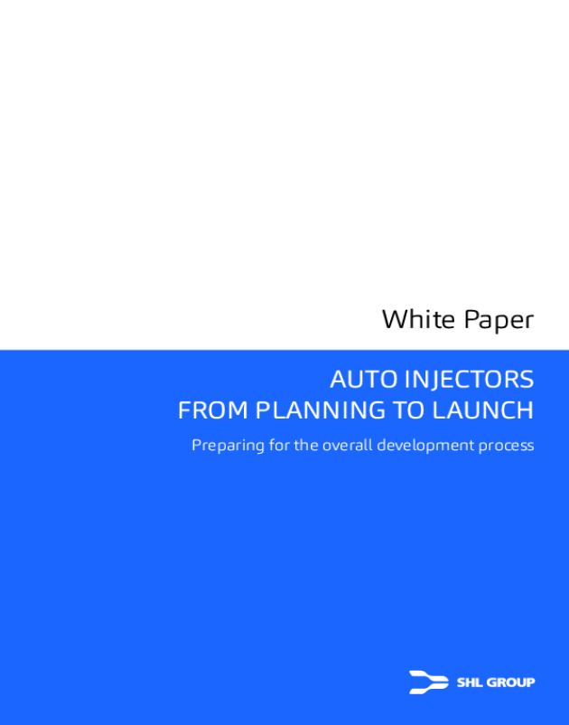 Autoinjectors from planning to launch