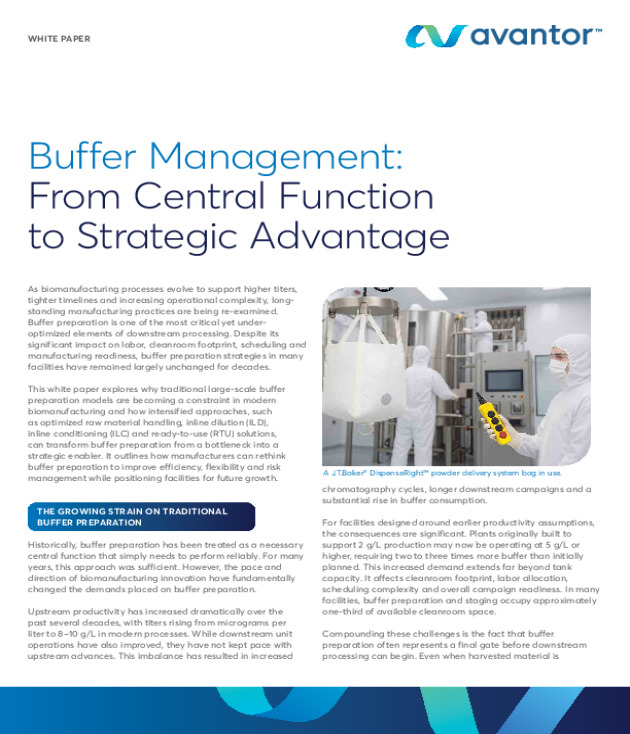 Buffer Management: From Central Function to Strategic Advantage