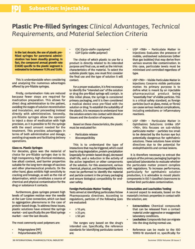 COP Syringes _ IPI Journal