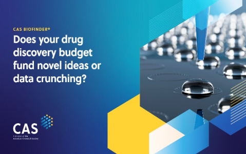 Does your drug discovery budget fund novel ideas or data crunching?